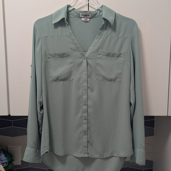 Seafoam green Express Portofino shirt - Picture 1 of 4